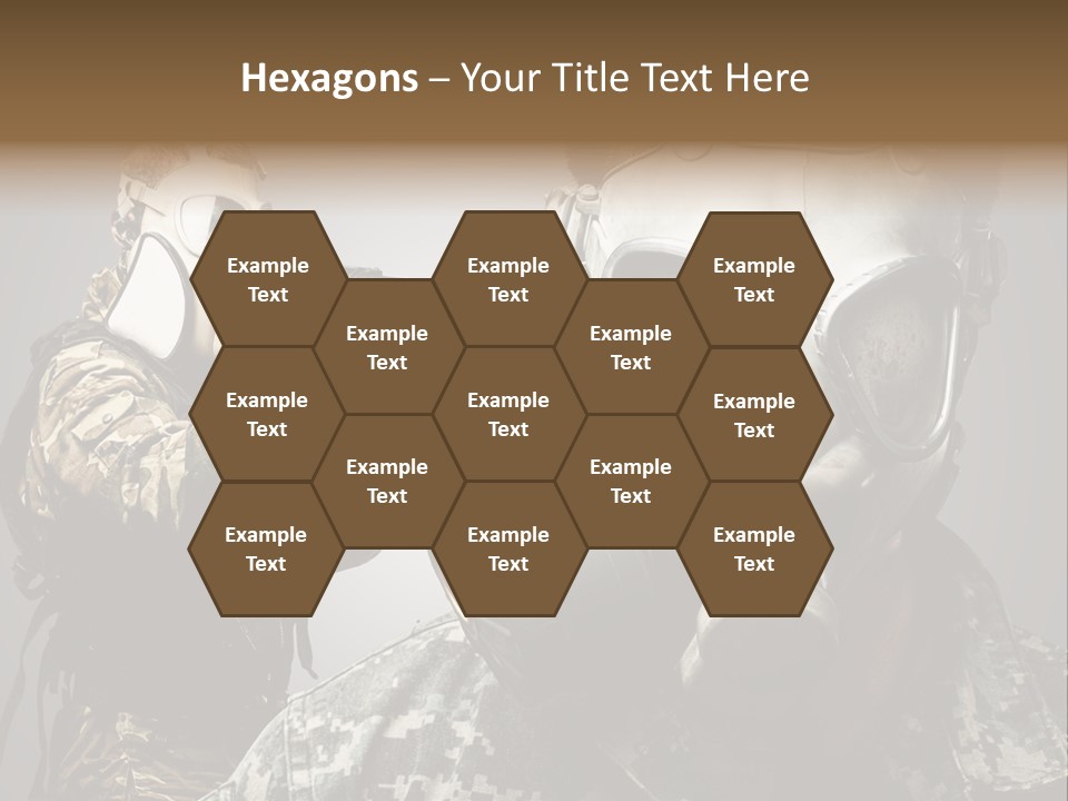 Gun Man Armed PowerPoint Template