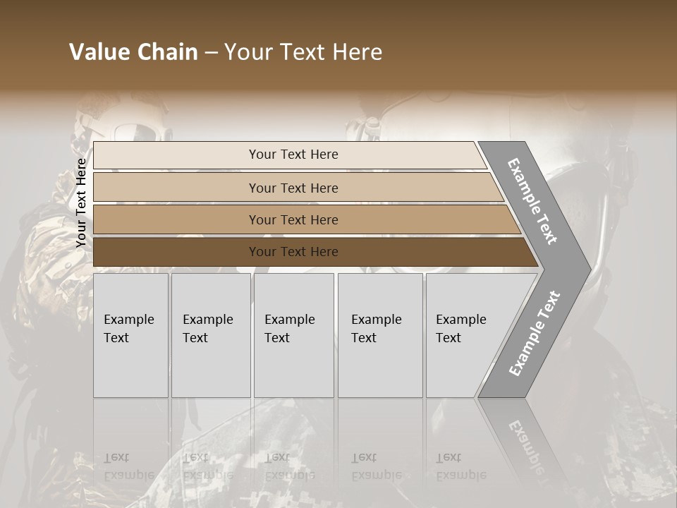 Gun Man Armed PowerPoint Template