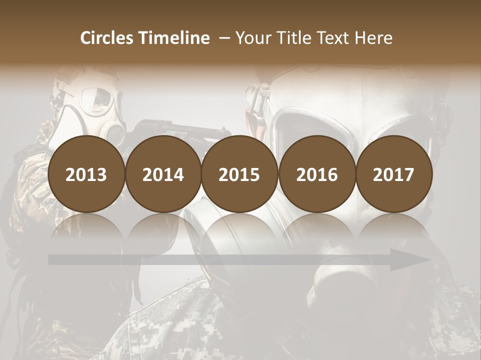 Gun Man Armed PowerPoint Template