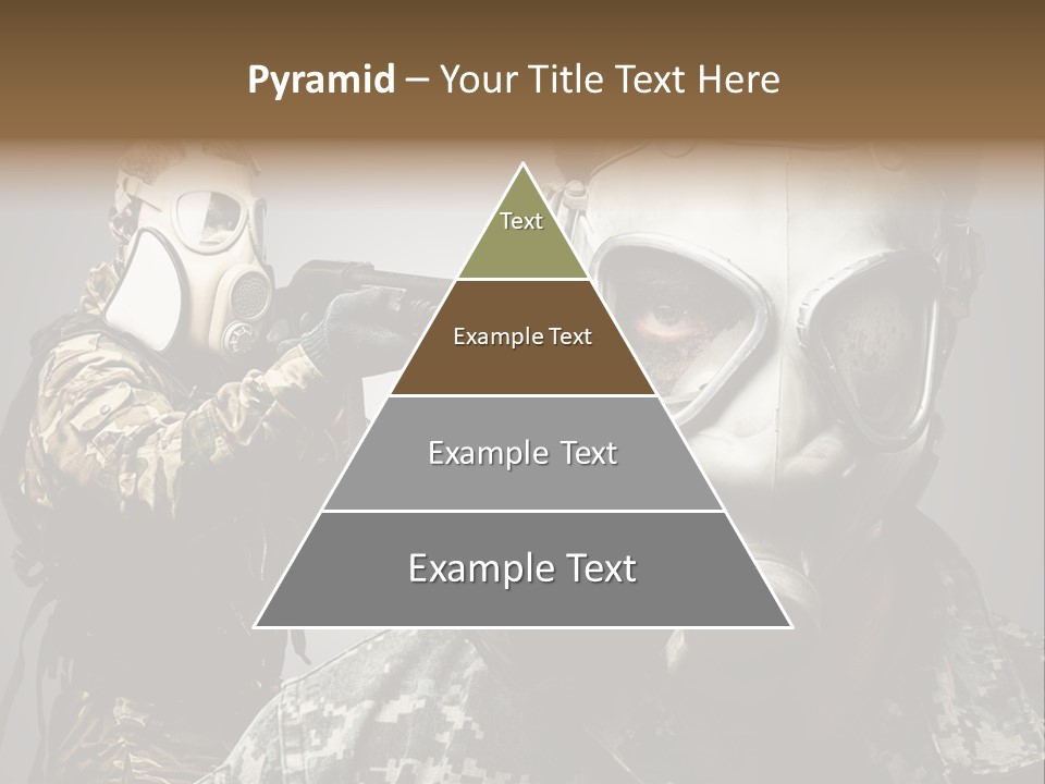 Gun Man Armed PowerPoint Template