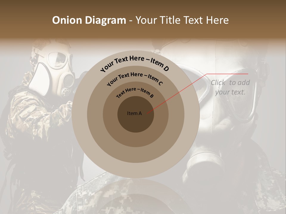 Gun Man Armed PowerPoint Template