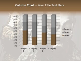 Gun Man Armed PowerPoint Template