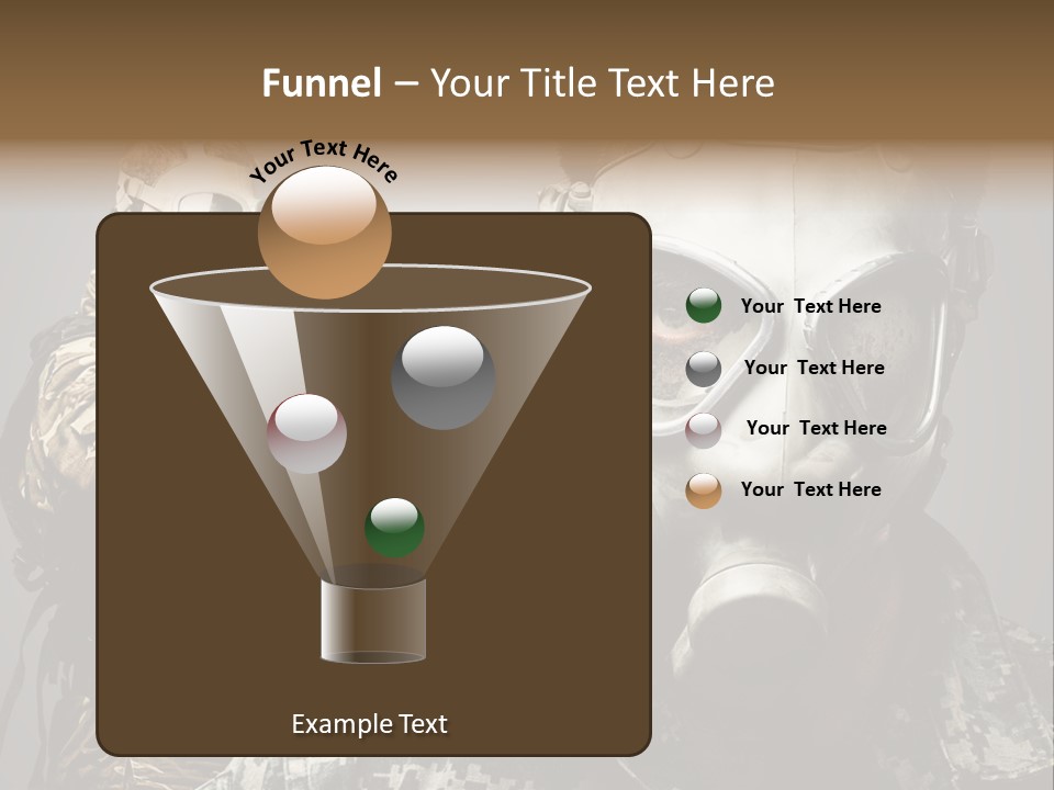 Gun Man Armed PowerPoint Template