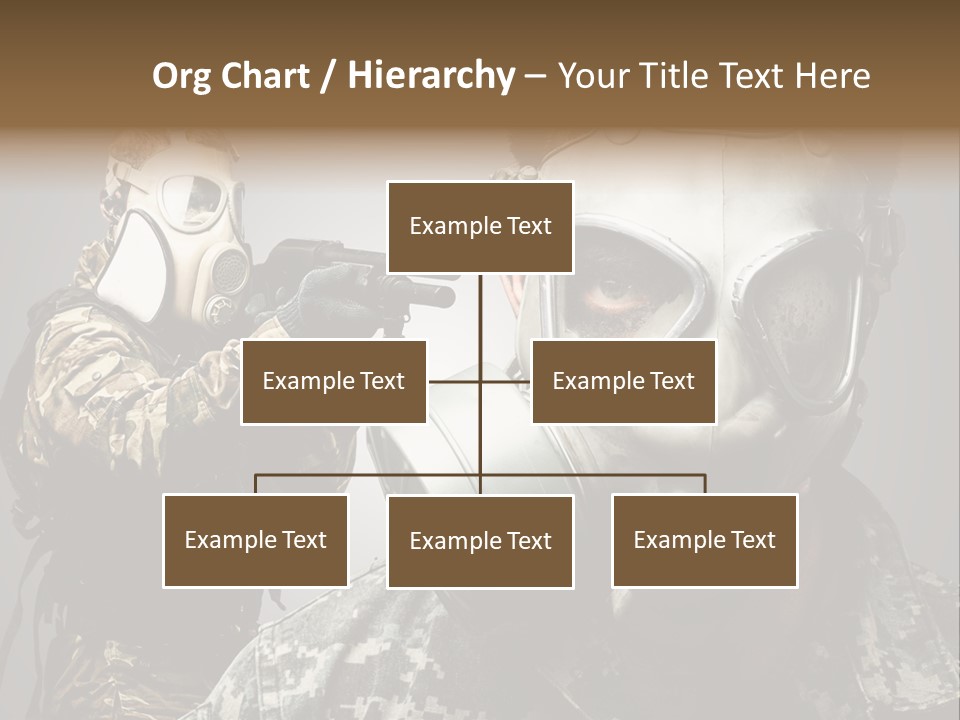 Gun Man Armed PowerPoint Template