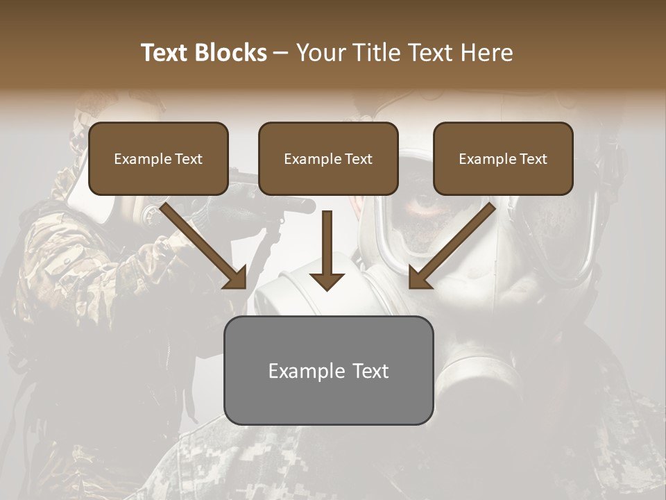 Gun Man Armed PowerPoint Template
