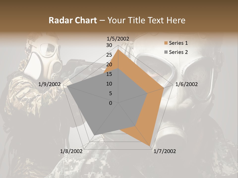 Gun Man Armed PowerPoint Template