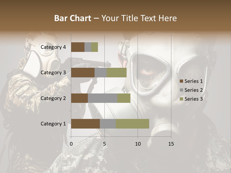 Gun Man Armed PowerPoint Template