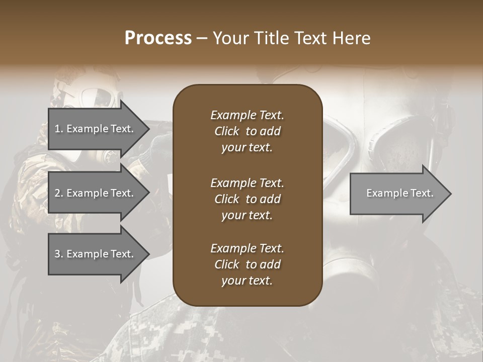 Gun Man Armed PowerPoint Template