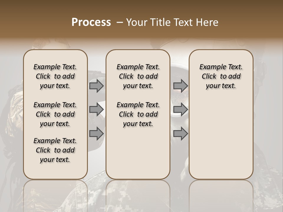 Gun Man Armed PowerPoint Template
