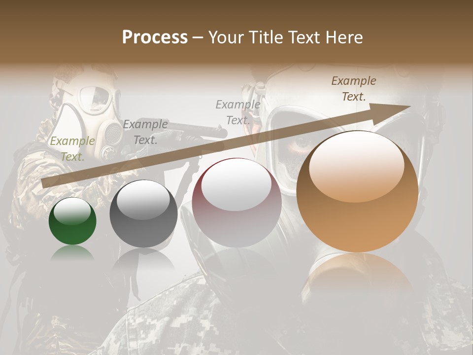 Gun Man Armed PowerPoint Template