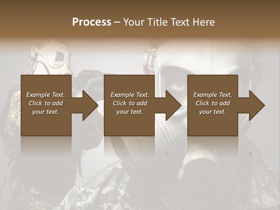 Gun Man Armed PowerPoint Template