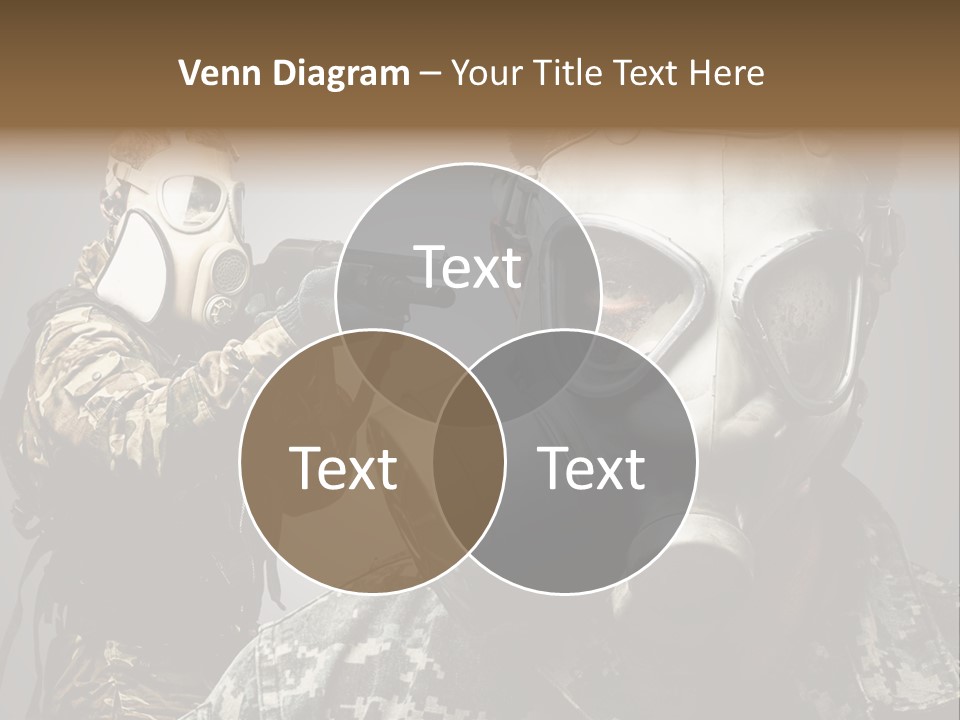 Gun Man Armed PowerPoint Template