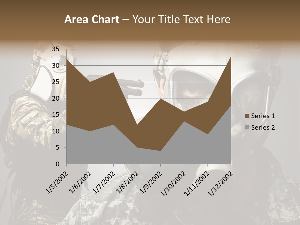 Gun Man Armed PowerPoint Template
