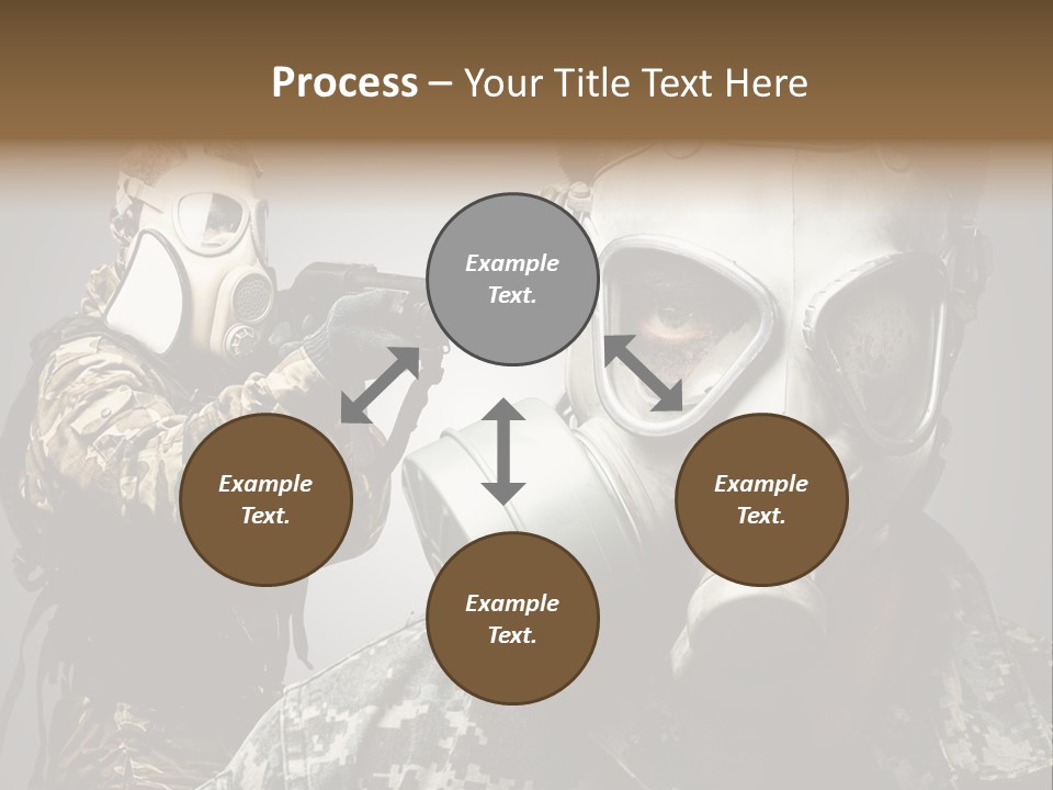 Gun Man Armed PowerPoint Template