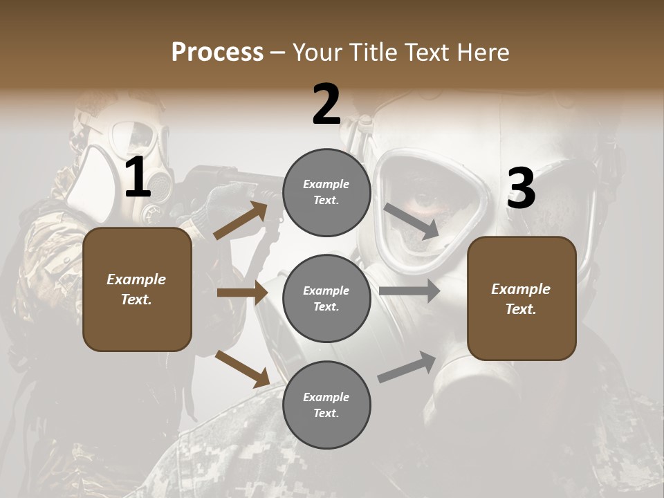 Gun Man Armed PowerPoint Template