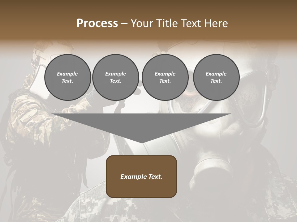 Gun Man Armed PowerPoint Template
