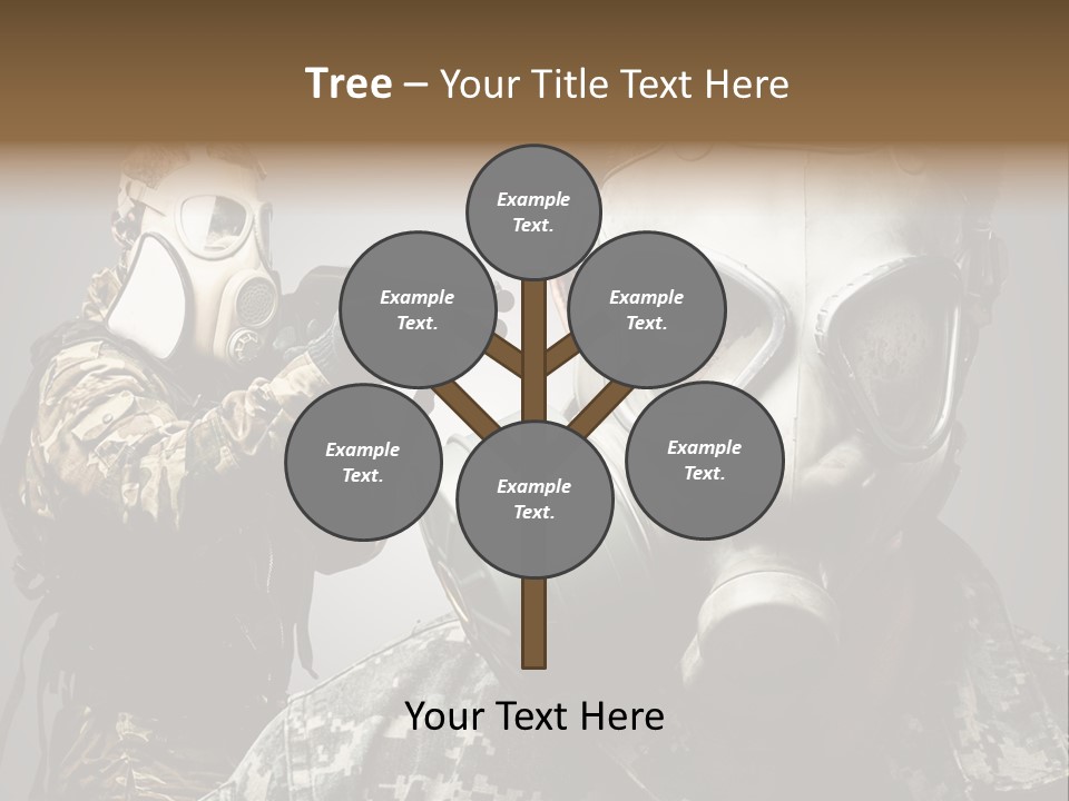 Gun Man Armed PowerPoint Template