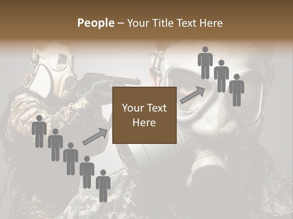 Gun Man Armed PowerPoint Template
