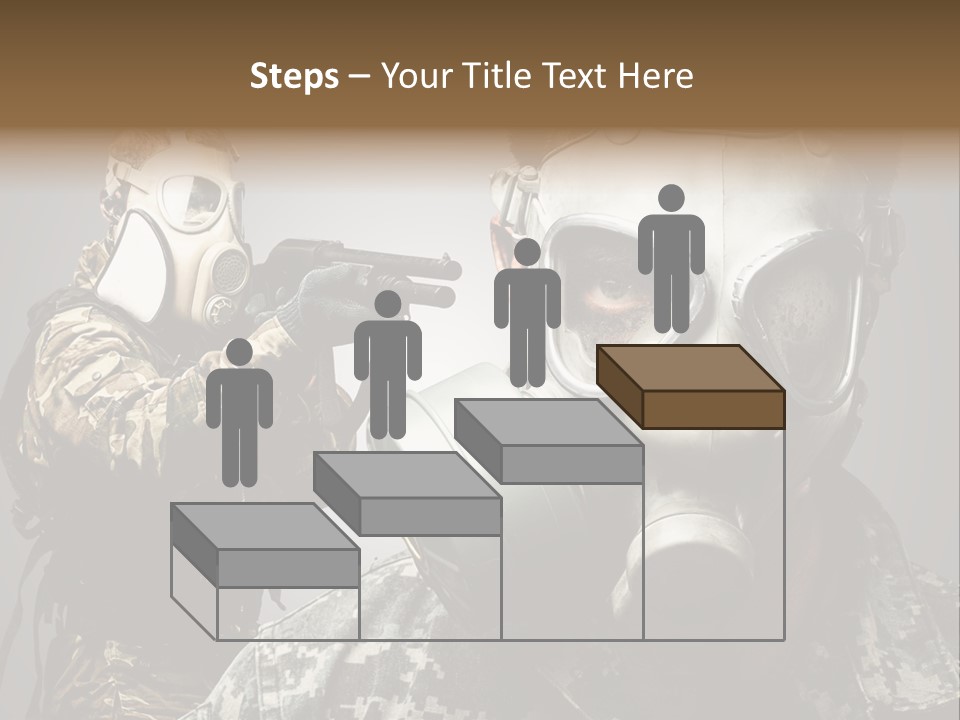 Gun Man Armed PowerPoint Template