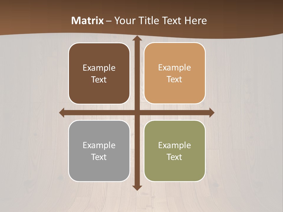 Board View Presentation PowerPoint Template