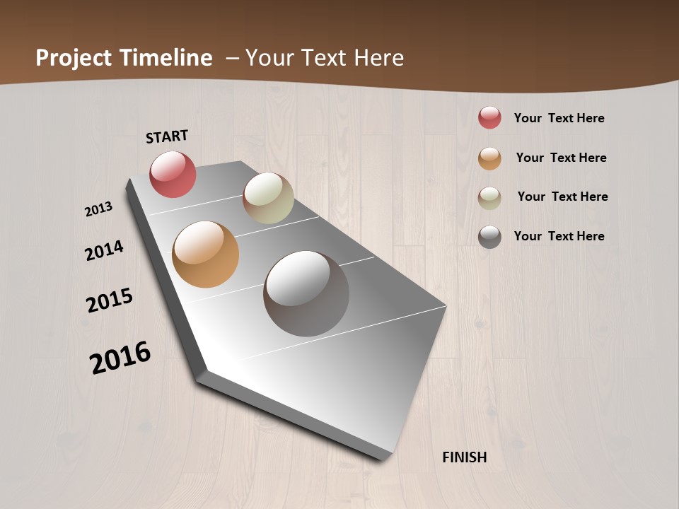 Board View Presentation PowerPoint Template
