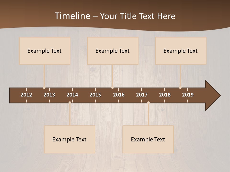 Board View Presentation PowerPoint Template