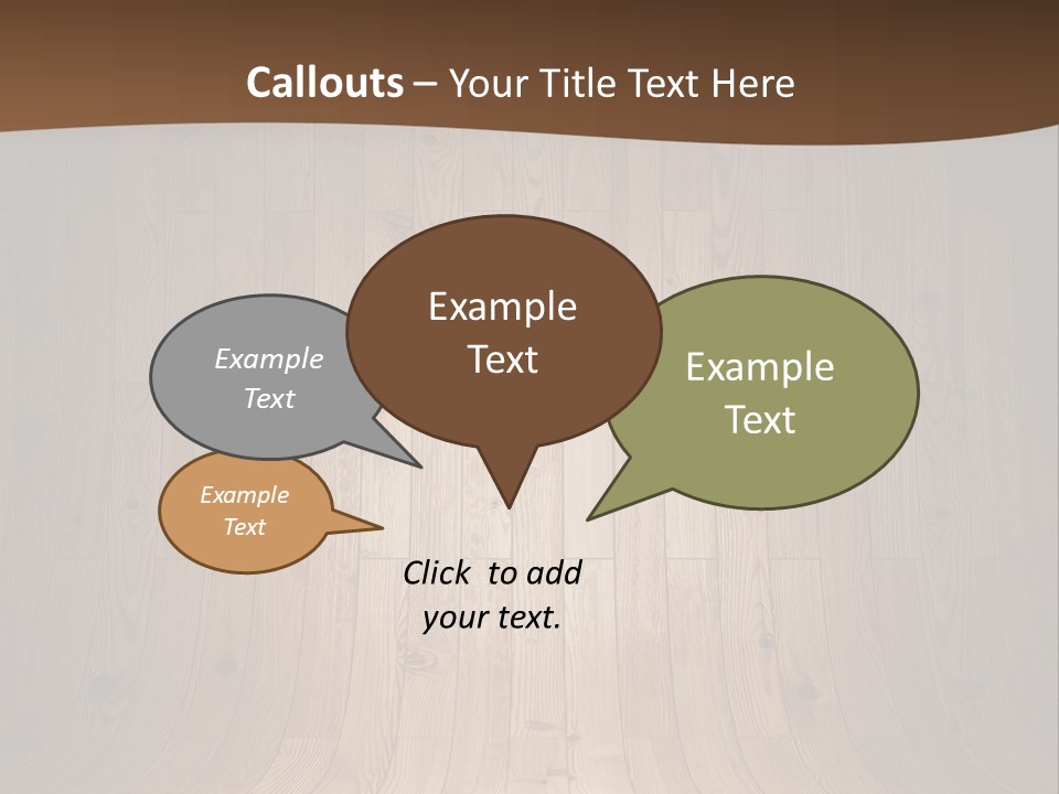 Board View Presentation PowerPoint Template