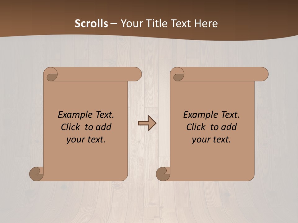 Board View Presentation PowerPoint Template