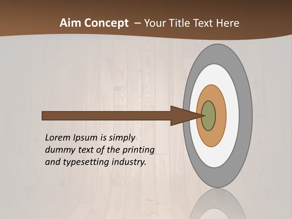 Board View Presentation PowerPoint Template