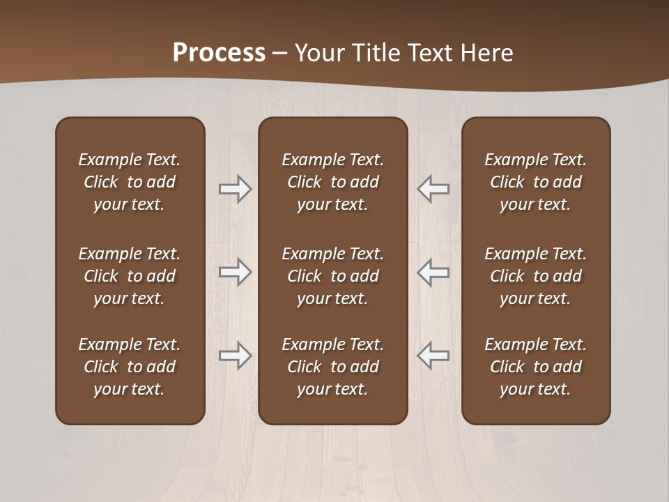Board View Presentation PowerPoint Template