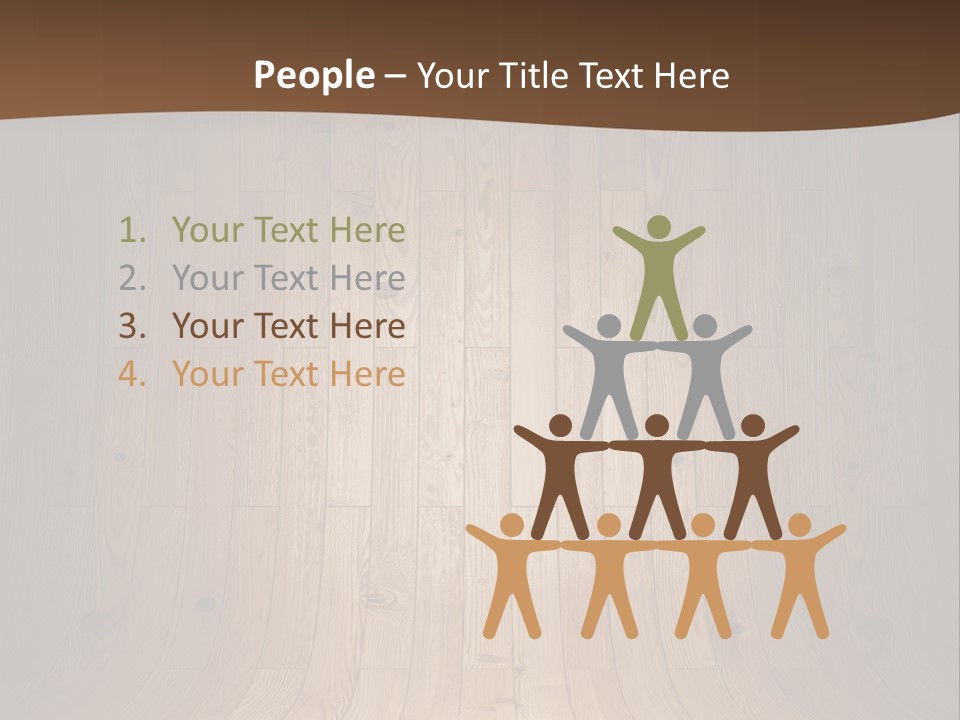 Board View Presentation PowerPoint Template