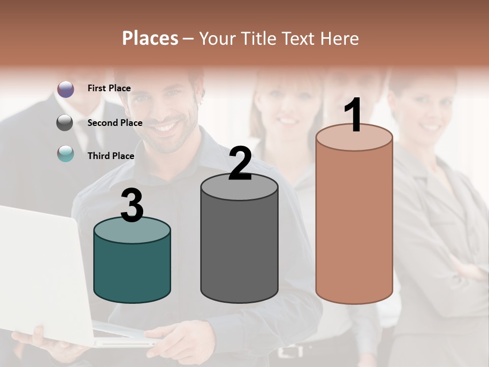 Holding Professional Business PowerPoint Template