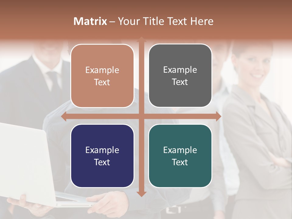 Holding Professional Business PowerPoint Template