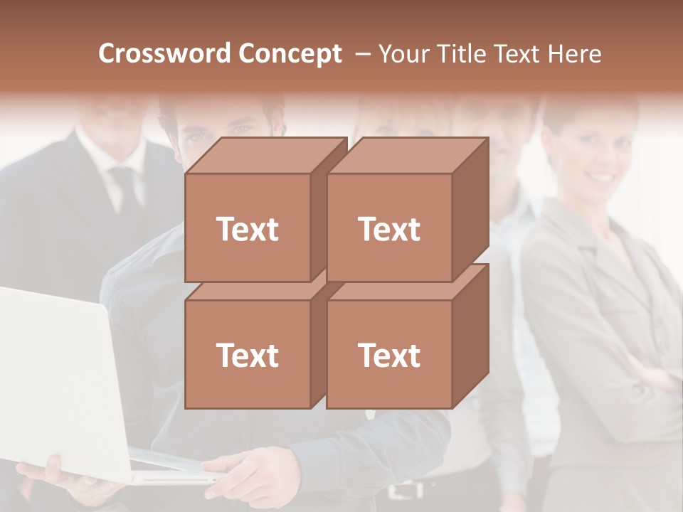 Holding Professional Business PowerPoint Template