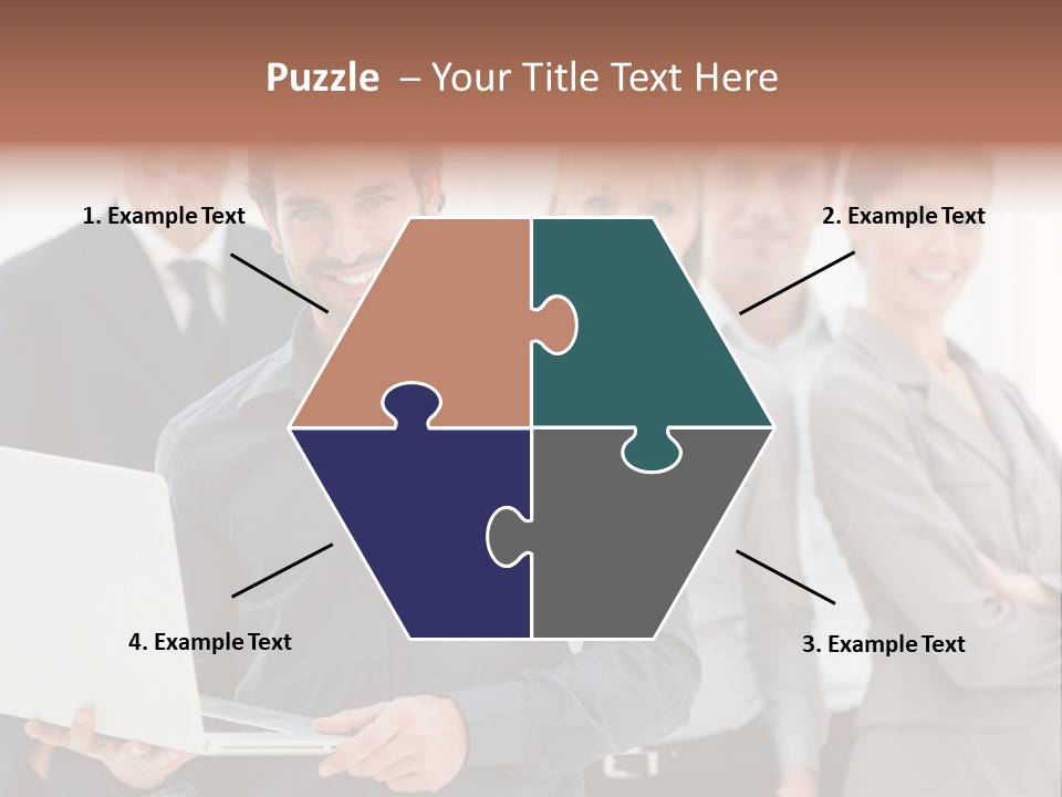 Holding Professional Business PowerPoint Template