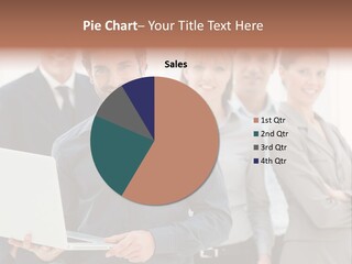 Holding Professional Business PowerPoint Template