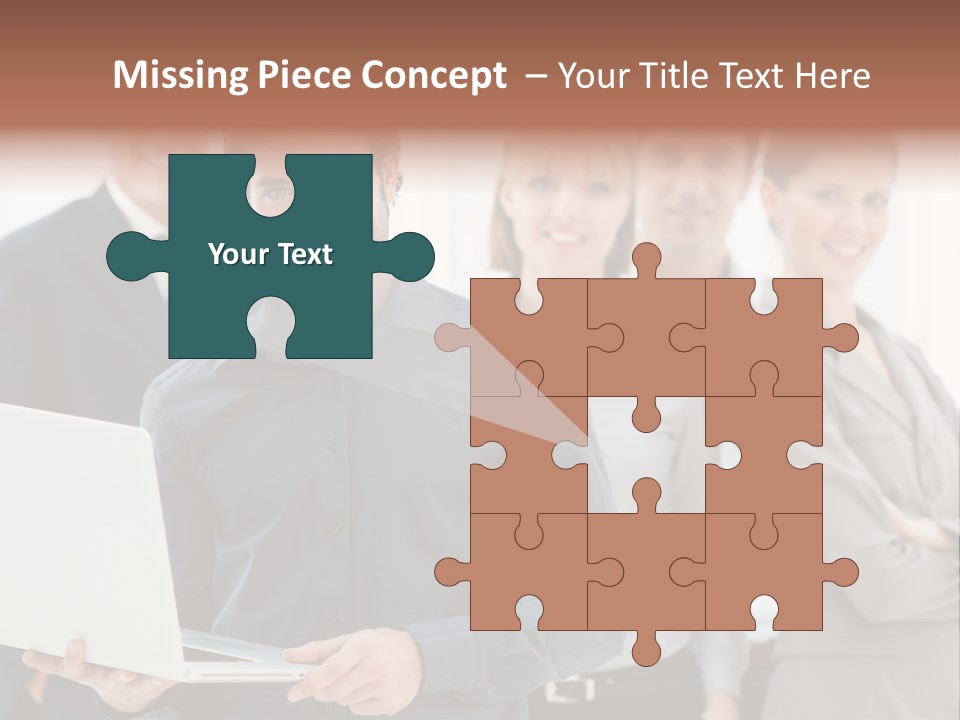 Holding Professional Business PowerPoint Template