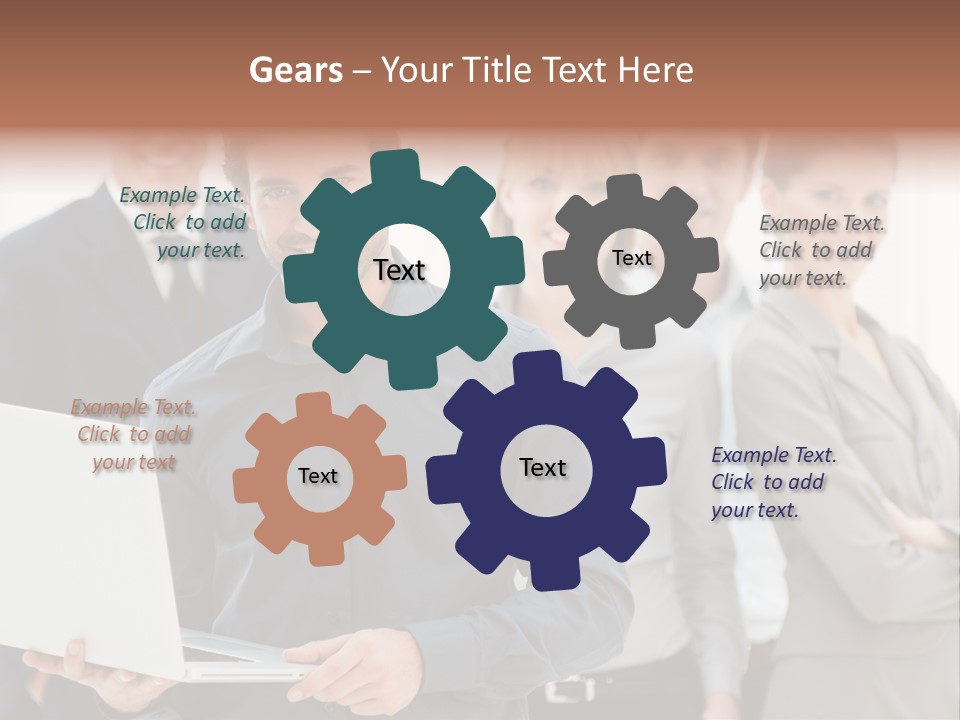 Holding Professional Business PowerPoint Template