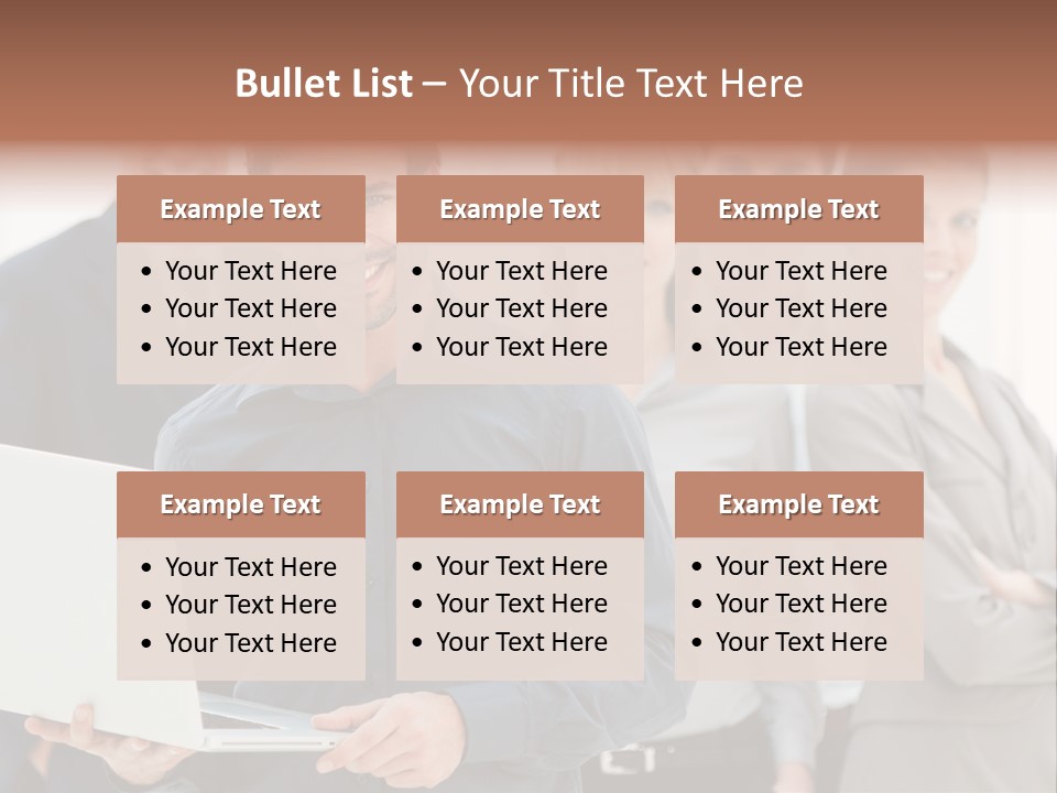 Holding Professional Business PowerPoint Template