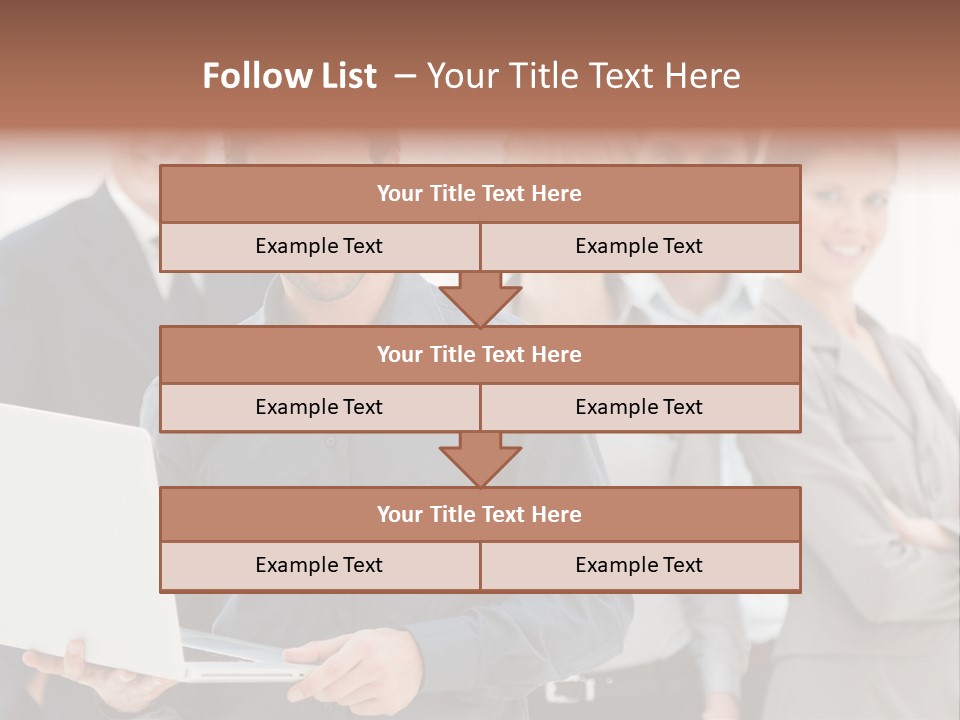 Holding Professional Business PowerPoint Template