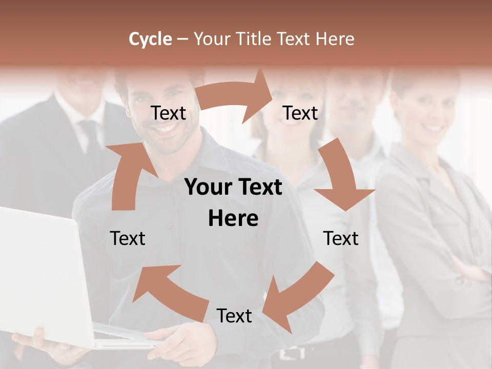 Holding Professional Business PowerPoint Template
