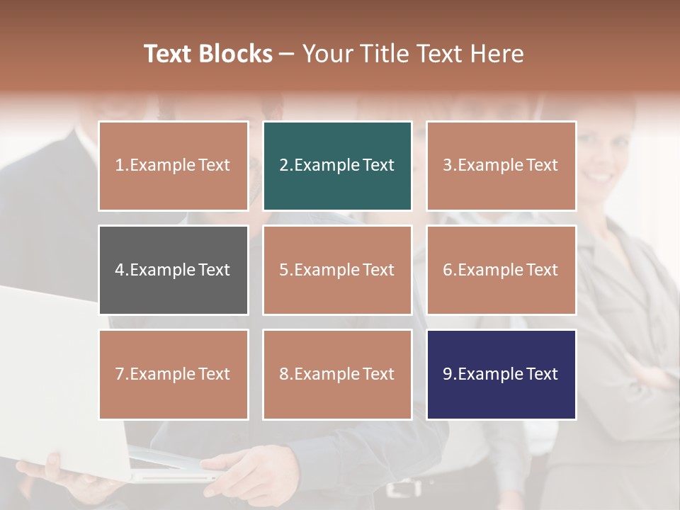 Holding Professional Business PowerPoint Template
