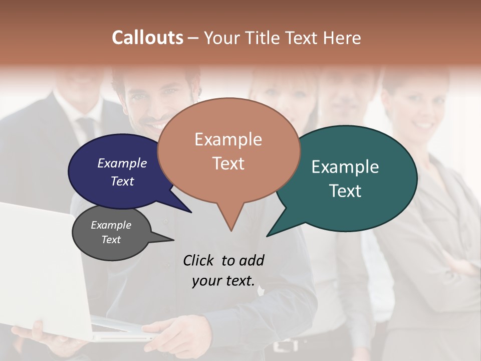 Holding Professional Business PowerPoint Template