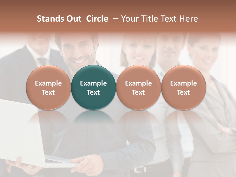 Holding Professional Business PowerPoint Template