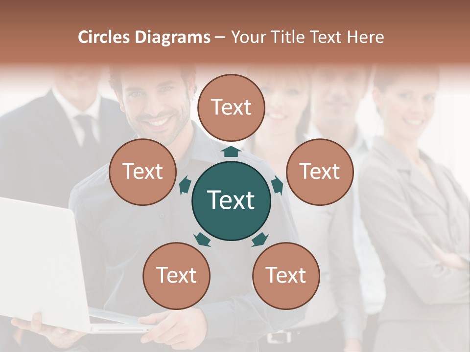 Holding Professional Business PowerPoint Template