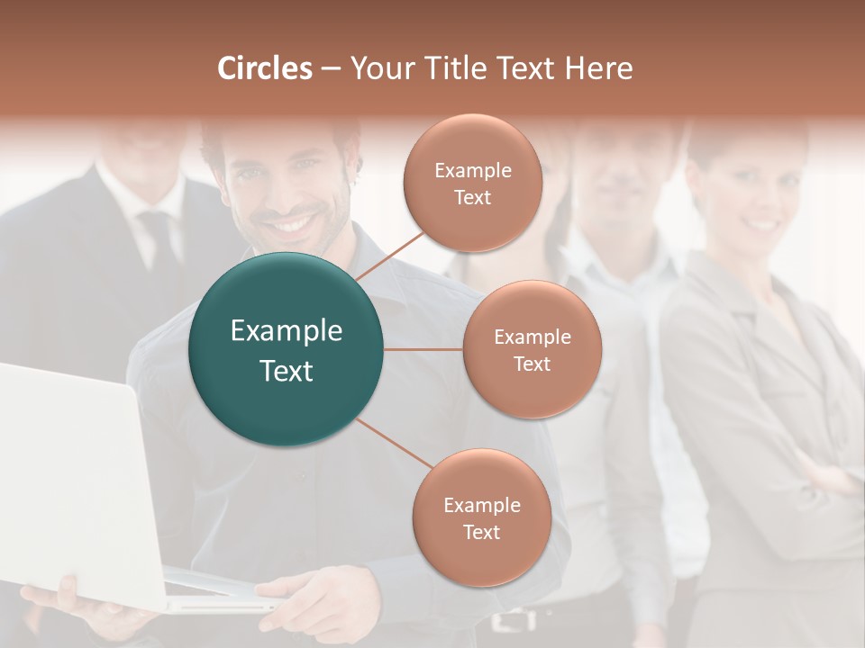 Holding Professional Business PowerPoint Template