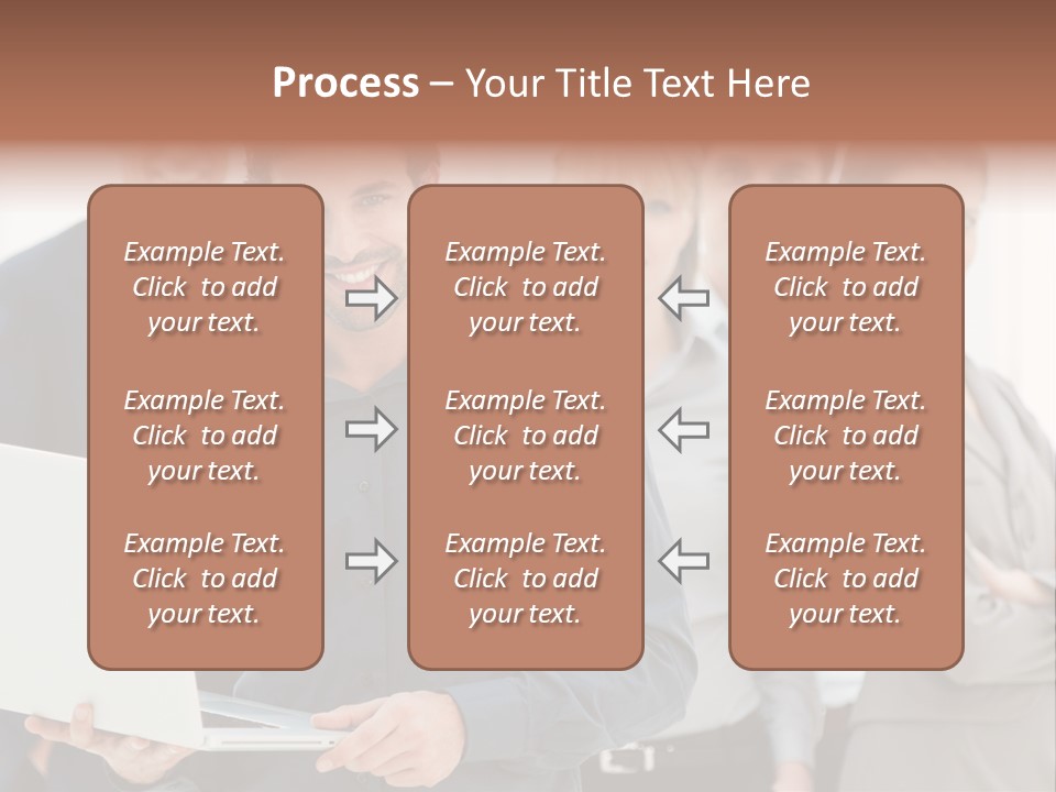 Holding Professional Business PowerPoint Template