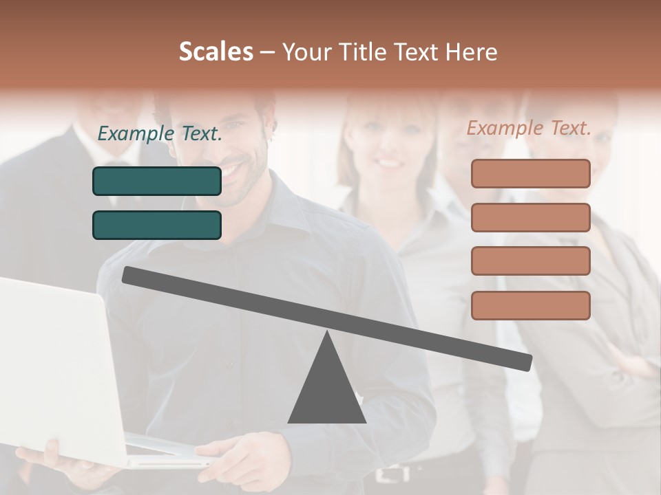Holding Professional Business PowerPoint Template