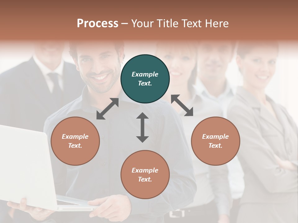 Holding Professional Business PowerPoint Template
