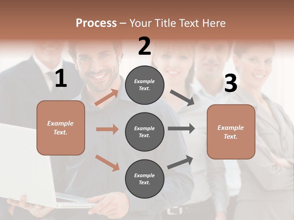 Holding Professional Business PowerPoint Template